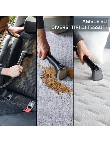 ROWENTA IN5011 PULITORE E SMACCHIA TORE PORTATILE ARANCIONE/NERO