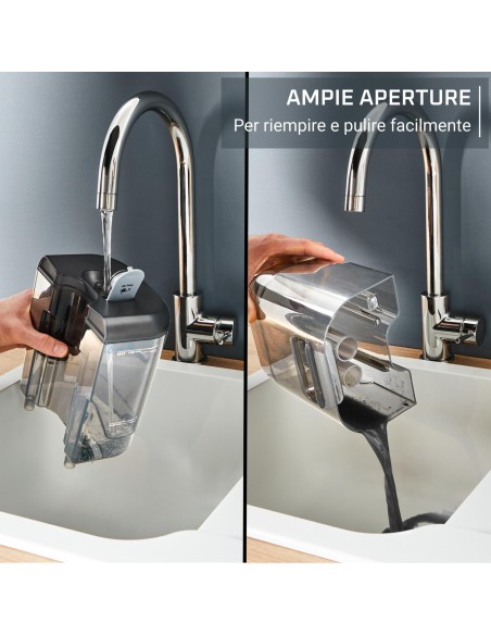 ROWENTA IN5011 PULITORE E SMACCHIA TORE PORTATILE ARANCIONE/NERO