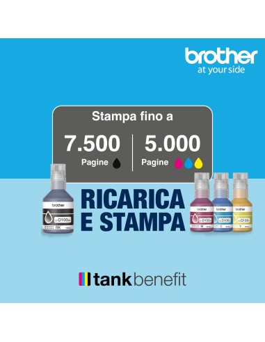 BROTHER DCPT580DW STAMPANTE AIO    INK TANK 3IN1 COLOR WIFI