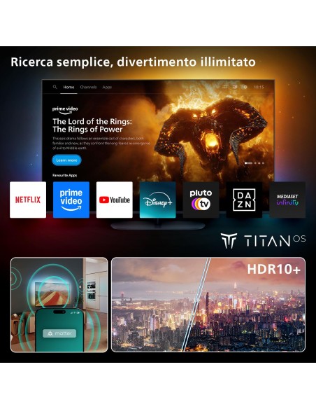 PHILIPS 55PUS8010/12 TVC 55" 4K    SMART AMBILIGHT