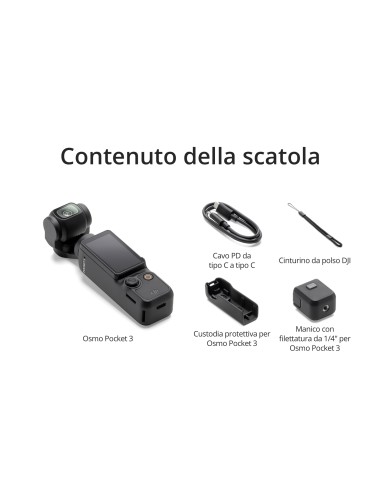 DJI OSMO POCKET 3 ACTION CAM