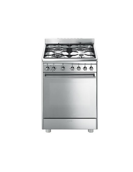 SMEG CX68MF8-2 CUCINA INOX CL.A 60X60 4F