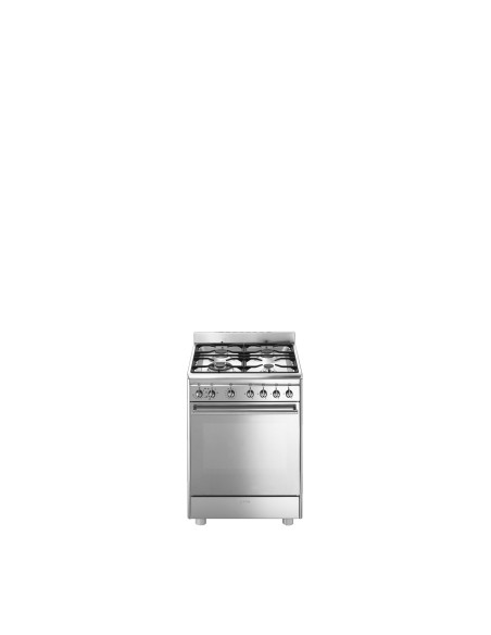 SMEG CX68MF8-2 CUCINA INOX CL.A 60X60 4F