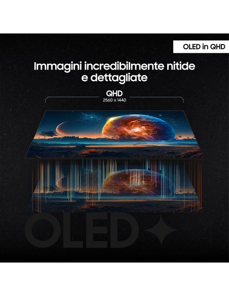 SAMSUNG ODISSEY G6 OLED MONITOR 27" 2560*1440/240HZ/0.03MS/HDR10+