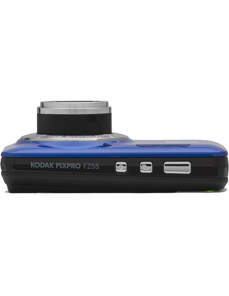 KODAK FZ55BL BLU 16MP CMOS 5X 2,7" FHD B.LITIO FOTOCAMERA COMPATTA
