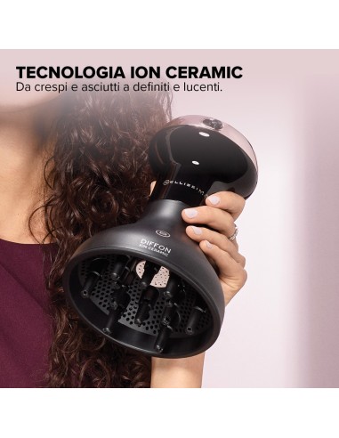 IMETEC 11968 DIFFUSORE AD ARIA CALDA BELLISSIMA DIFFON ION CERAMIC