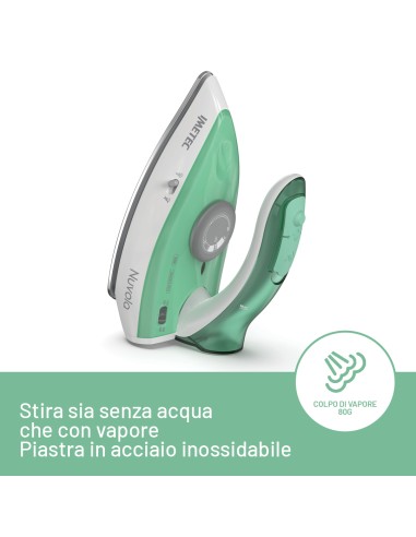 IMETEC 9048 FERRO DA VIAGGIO NUVOLA