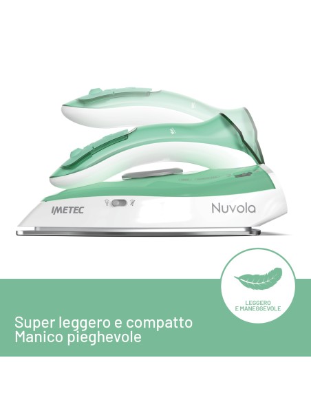 IMETEC 9048 FERRO DA VIAGGIO NUVOLA