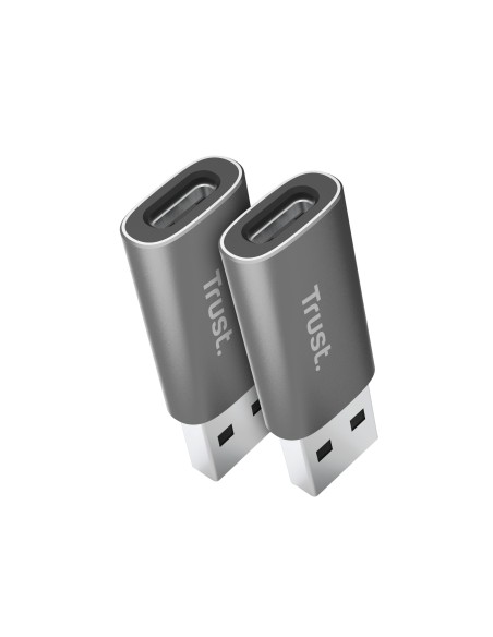 TRUST 25573 ADATTATORE USB-A/USB-C M/F CONFEZIONE DA 2