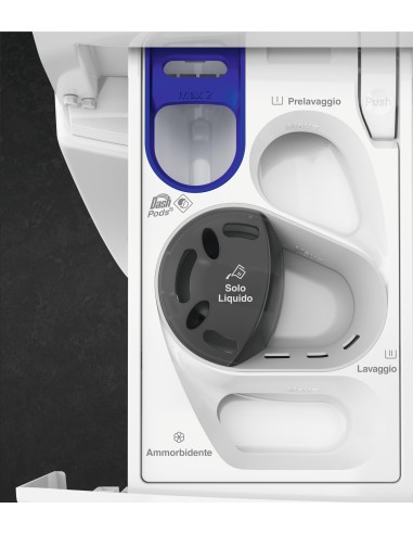 AEG LR7FH94VY LVB A-20% 9KG 1400G  WOOL.BLUE INVER.UNIV. DOSE CAREDRUM