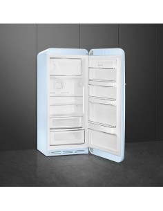 SMEG FAB28RPB6 FRIGO M.P. C ANNI 50 270LT AZZURRO CERNIERE DX 2