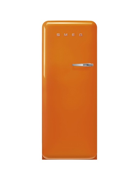 SMEG FAB28LOR6 FRIGO M.P. C ANNI 50 270LT ARANCIONE CERNIERE SX