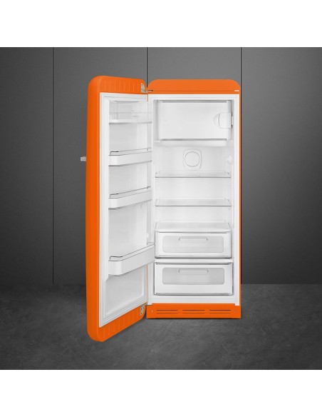 SMEG FAB28LOR6 FRIGO M.P. C ANNI 50 270LT ARANCIONE CERNIERE SX