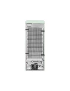 SMEG FAB28LPG6 FRIGO M.P. C ANNI 50 270LT VERDE ACQUA CERNIERE SX 2