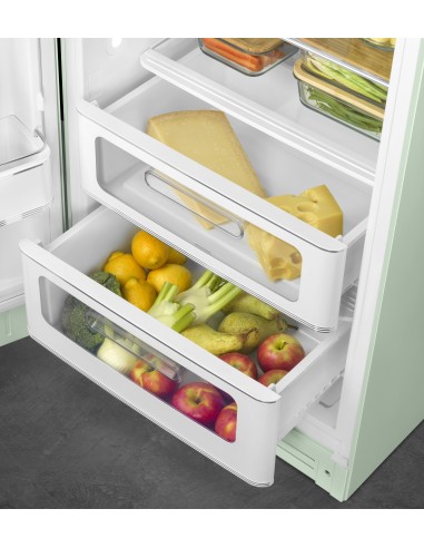 SMEG FAB28LPG6 FRIGO M.P. C ANNI 50 270LT VERDE ACQUA CERNIERE SX