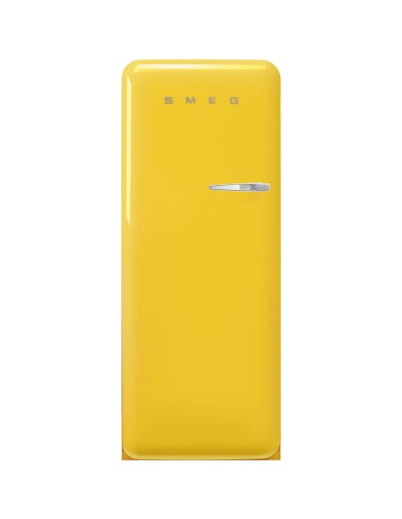 SMEG FAB28LYW6 FRIGO M.P. C ANNI 50 270LT GIALLO CERNIERE SX