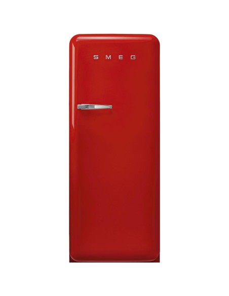 SMEG FAB28RRD6 FRIGO M.P. C ANNI 50 270LT ROSSO CERNIERE DX