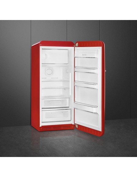 SMEG FAB28RRD6 FRIGO M.P. C ANNI 50 270LT ROSSO CERNIERE DX
