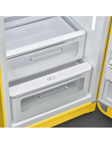 SMEG FAB28RYW6 FRIGO M.P. C ANNI 50 270LT GIALLO CERNIERE DX