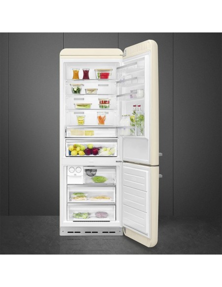 SMEG FAB38RCR6 COMB. D ANNI 50 NF  481LT L70 INVER. PANNA CERNIERA DX