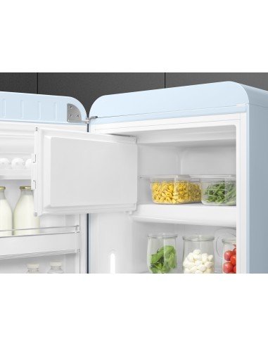 SMEG FAB28LPB6 FRIGO M.P. C ANNI 50 270LT AZZURRO CERNIERE SX
