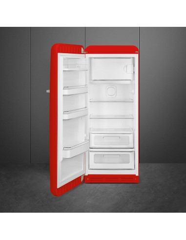 SMEG FAB28LRD6 FRIGO M.P. C ANNI 50 270LT ROSSO CERNIERE SX