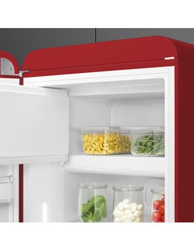 SMEG FAB28LRD6 FRIGO M.P. C ANNI 50 270LT ROSSO CERNIERE SX