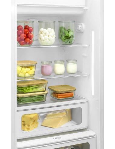 SMEG FAB28LRD6 FRIGO M.P. C ANNI 50 270LT ROSSO CERNIERE SX
