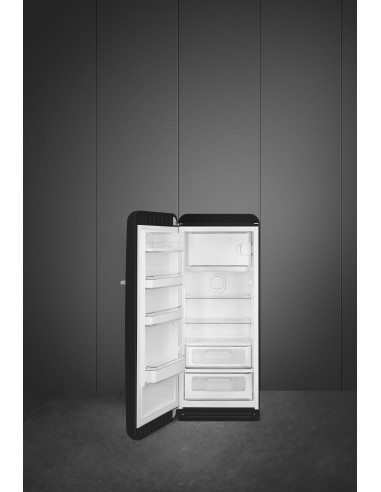 SMEG FAB28LBL6 FRIGO M.P. C ANNI 50 270LT NERO CERNIERE SX