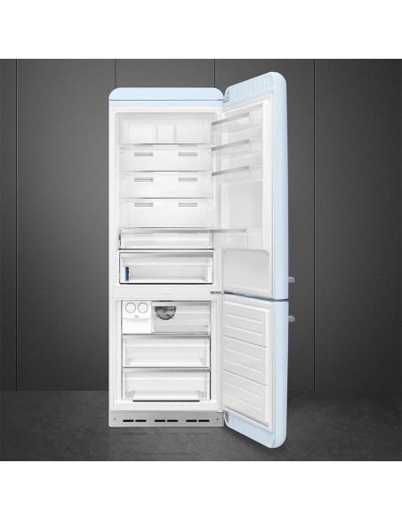 SMEG FAB38RPB6 COMB. D ANNI 50 NF  481LT L70 INV. AZZURRO CERNIERA DX