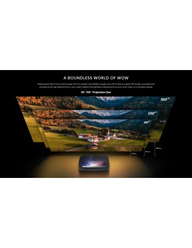 HISENSE LASER TV PL2 4K SMART