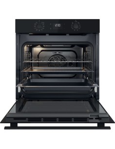 WHIRLPOOL OMR58HU1B FORNO A+ 60CM  71L 8F PIZZA NERO MANOPOLE PUSH 2