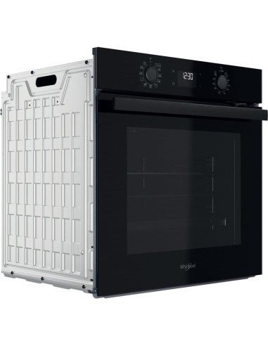 WHIRLPOOL OMR58HU1B FORNO A+ 60CM  71L 8F PIZZA NERO MANOPOLE PUSH