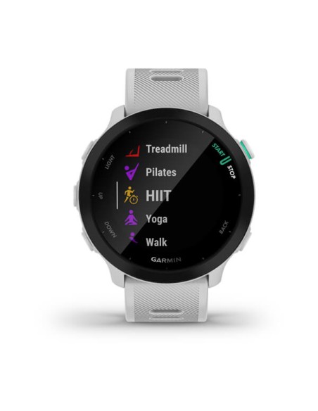 GARMIN FORERUNNER 55 OROLOGIO SPORT 42MM BIANCO