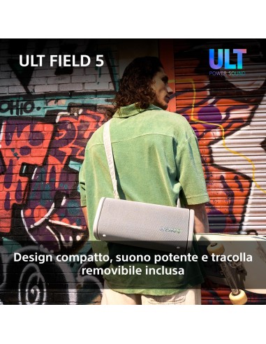 SONY SRS-ULT50W BIANCO SPEAKER BLUETOOTH 5.3 IP67 12 ORE AUTONOMIA