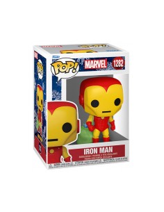 FUNKO POP MARVEL: HOLIDAY- IRON MAN W/BAG