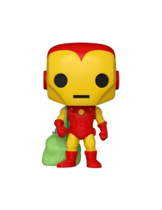 FUNKO POP MARVEL: HOLIDAY- IRON MAN W/BAG 2