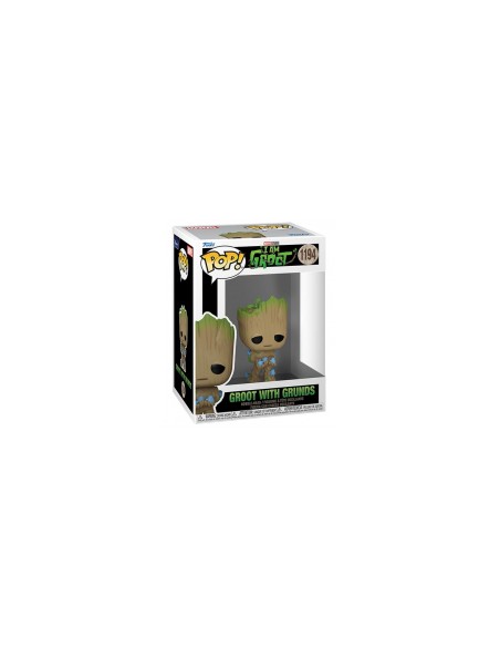 FUNKO POP MARVEL IAG GROOT W GRUNDS