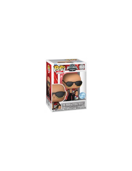 FUNKO POP WWE THE ROCK FINAL BOSS WRESTLE MANIA 40