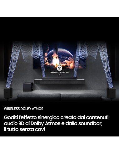 SAMSUNG HW-Q930F SOUNDBAR 9.1.4 + SUB WIRELESS 580W DOLBY ATMOS