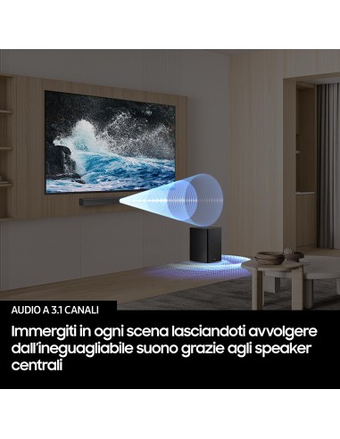SAMSUNG HW-B650F SOUNDBAR 3.1 370W BT + SUBWOOFER WIRELESS