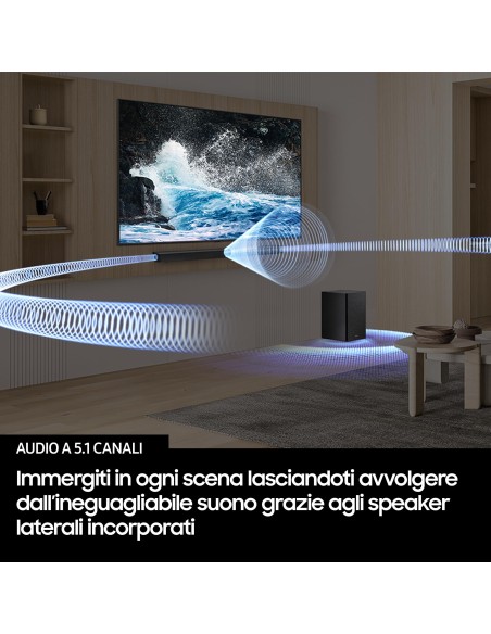 SAMSUNG HW-B750F SOUNDBAR 5.1 400W BT + SUBWOOFER WIRELESS