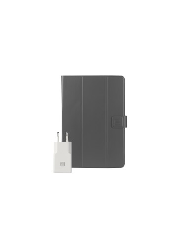 TUCANO BU-TAB-FAP10-C30W-BK FACILE PLUS CUSTODIA TAB + ALIM.USB-C 30W