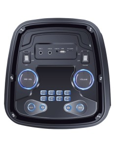 TECHLIFE TLVT0022 MAGNUM DIFFUSORE 2 WOOFER 8" LED RING 2 MICROFONI 2