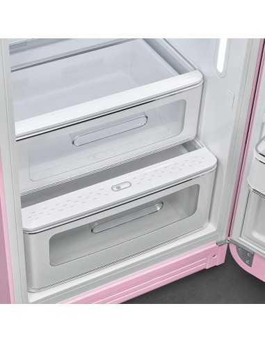 SMEG FAB28RPK6 FRIGO M.P. C ANNI 50 270LT ROSA CERNIERE DX INVERTER