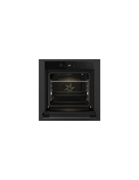 HISENSE BSA66226ADBG FORNO A 60CM  77LT NERO PULIZIA A VAPORE 300°C.