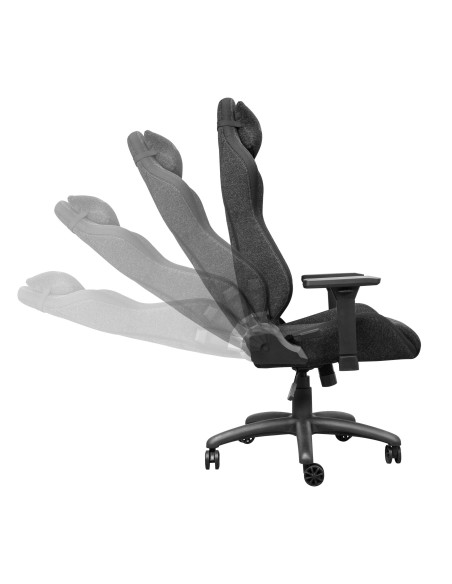 TRUST 25439 GXT 723 RUYA SEDIA GAMING GRIGIO IN TESSUTO