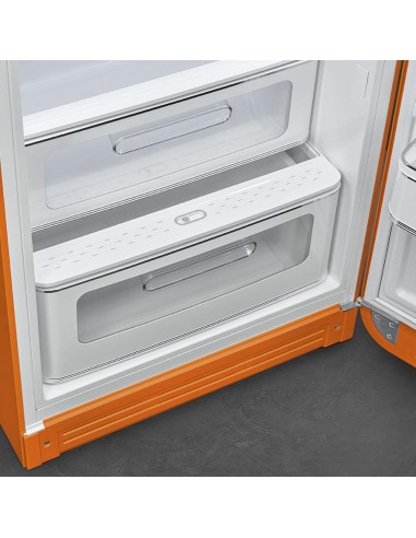 SMEG FAB28ROR6 FRIGO M.P. C ANNI 50 270LT ARANCIONE CERNIERE DX