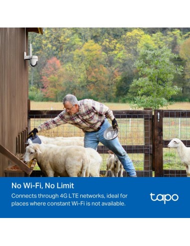 TPLINK TAPO TC40GW 4G IP CAM WIFI FULLHD ESTERNO IP65 VISIONE NOTTURNA
