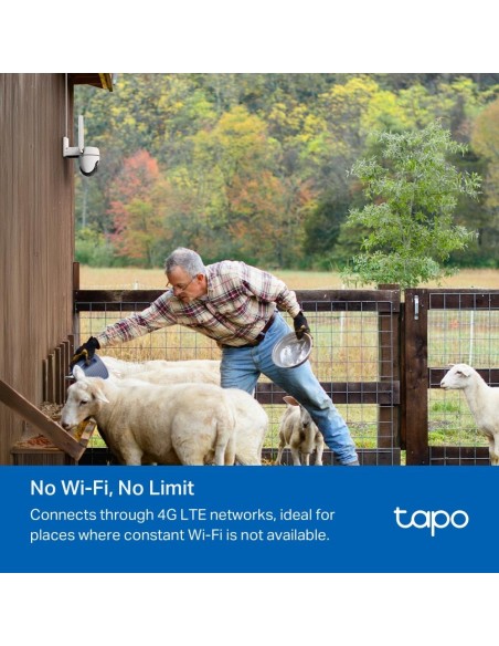 TPLINK TAPO TC40GW 4G IP CAM WIFI FULLHD ESTERNO IP65 VISIONE NOTTURNA